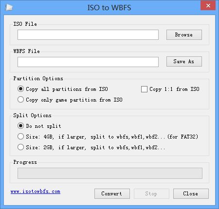 convert iso to wad